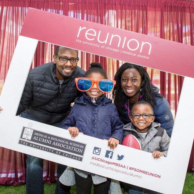Image of Pritzker school of medicine alumni family