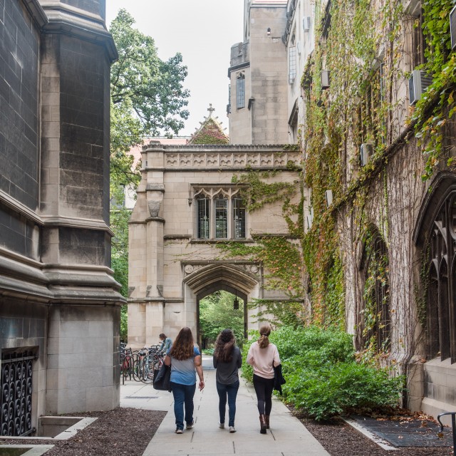 image of students on quad